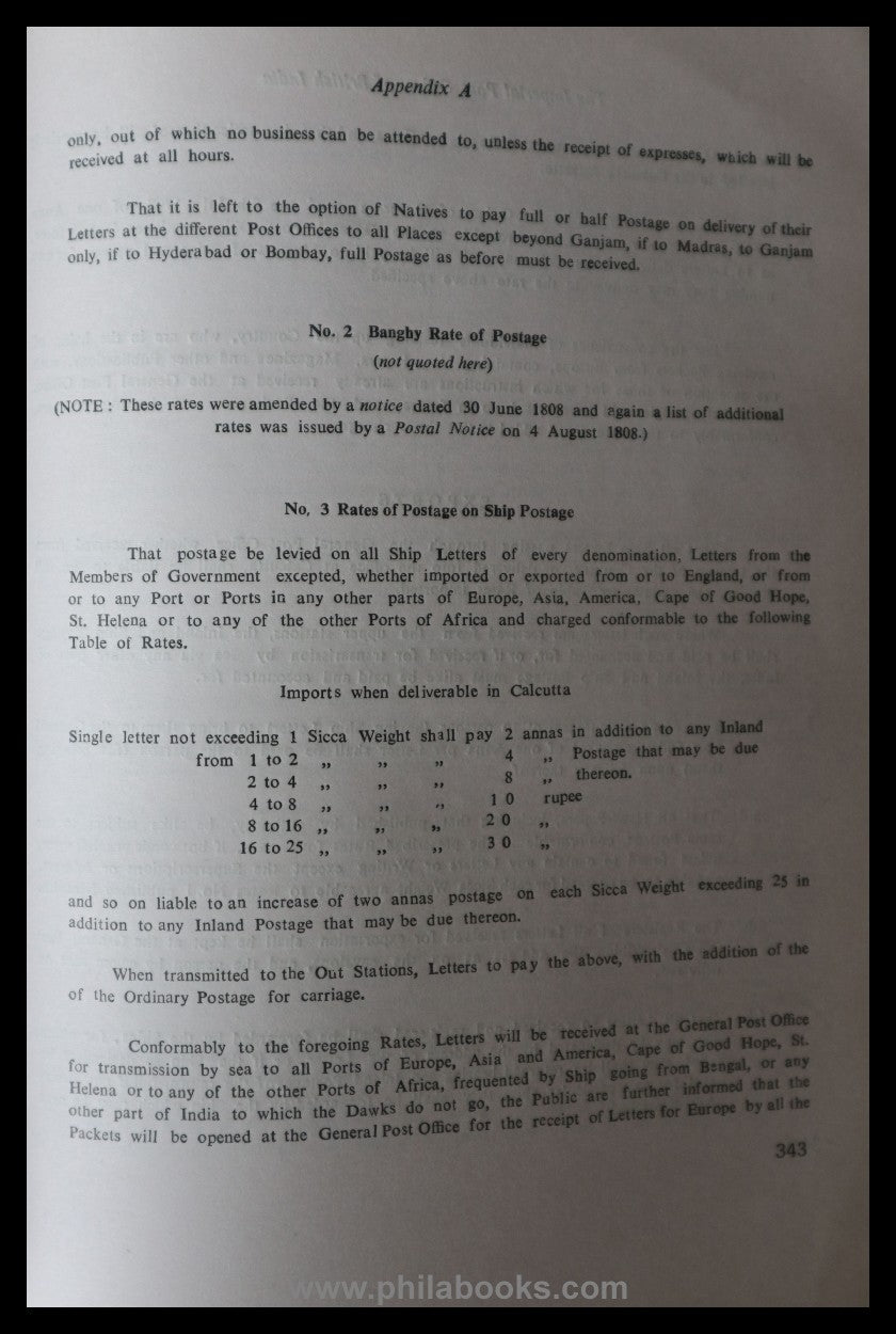 Mazumdar, M. L., The Imperial Post Offices of British India (1837- ...