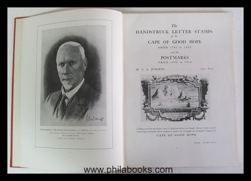 Jurgens, AA, The Handstruck Letter Stamps of the Cape of Good Ho...