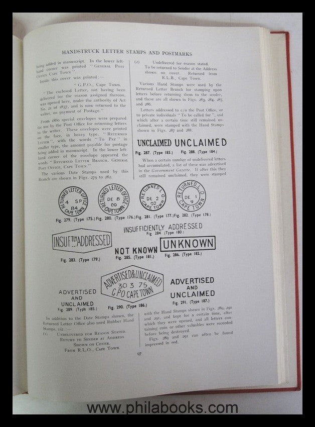 Jurgens, AA, The Handstruck Letter Stamps of the Cape of Good Ho...