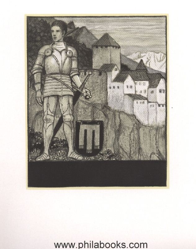 Frommelt, A., Matth.Schiestl, Die Briefmarken für Liechtenstein, A ...