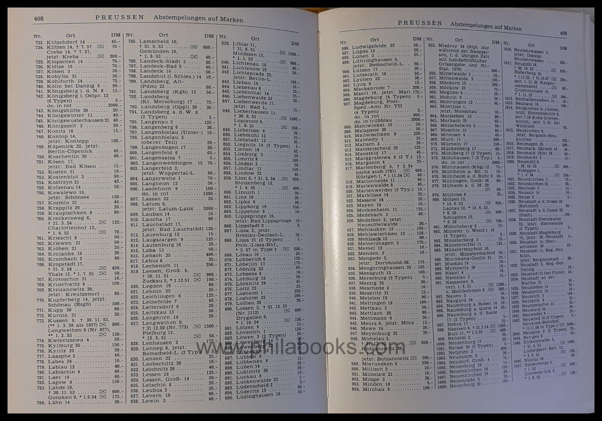 Grobe, Altdeutschland Spezial-Katalog und Handbuch 5. letzte Aufl. ...