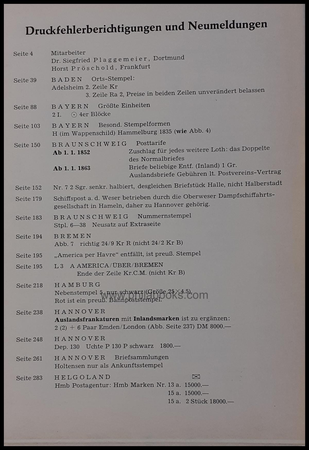 Grobe, Altdeutschland Spezial-Katalog und Handbuch 5. letzte Aufl. ...