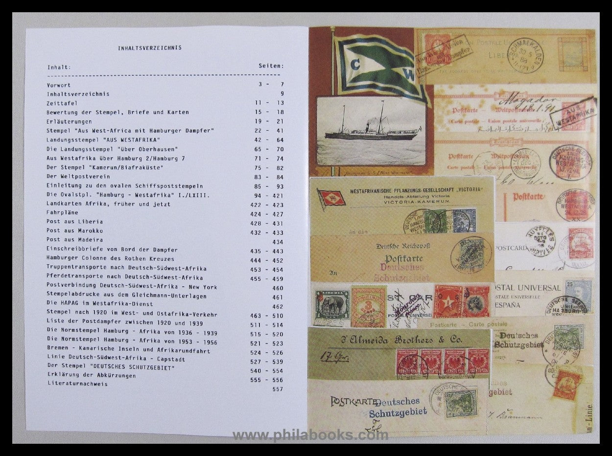 Gottspenn/Grimmer, Die Deutsche Westafrika-Schiffpost 1885-1956, H ...