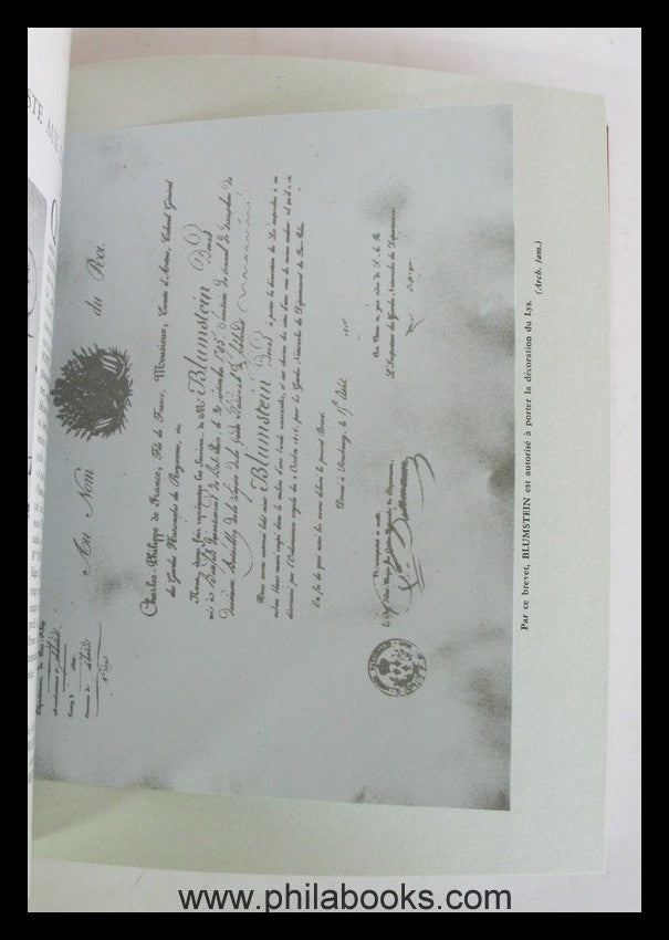 Dupouy, M., Francois-Donat Blumstein, un grand postier Alscacien d ...