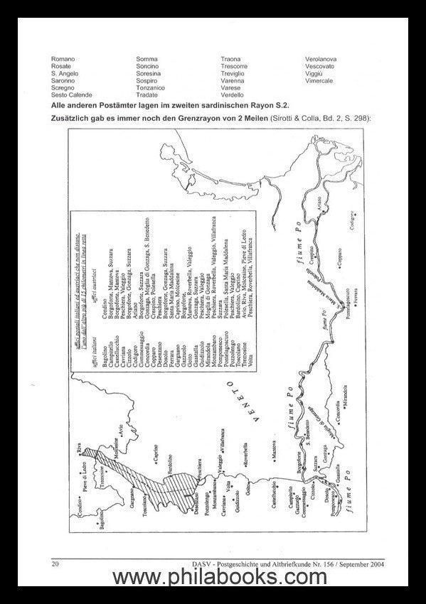 Amplatz, M., The postal contract between Austria and Sardinia from 1853 and ...