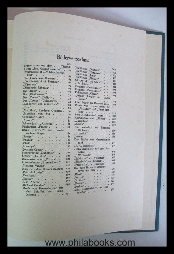 Höver (Dr. Otto), Von der Galiot zum Fünfmaster, Unsere Segelschif ...