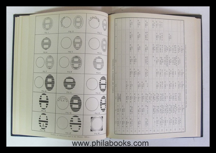 Westley, H.C., The Postal Cancellations of London 1840-1890. With ...