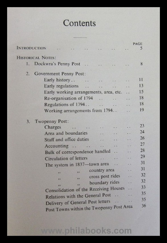 Brumell, G., The Local Posts of London 1680-1840. With a description...