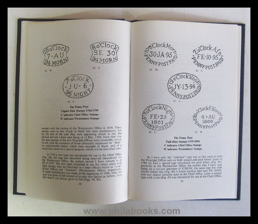 Brumell, G., The Local Posts of London 1680-1840. With a description...