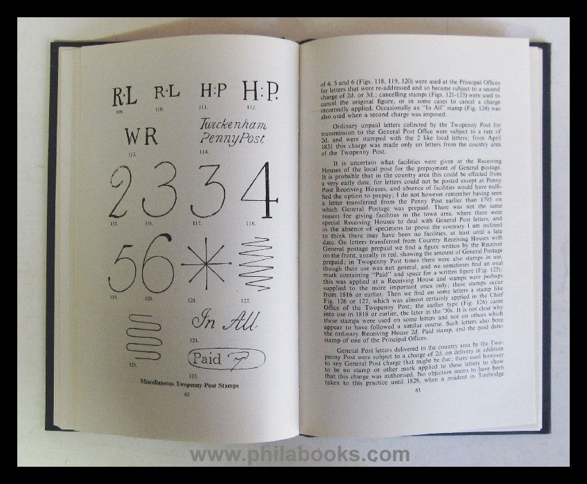 Brumell, G., The Local Posts of London 1680-1840. With a description...