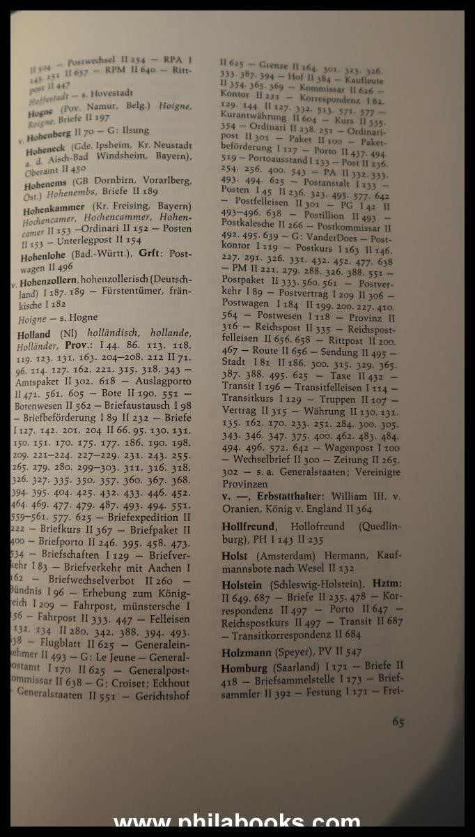 Dallmeier, Dr. M.F., Quellen zur Geschichte des europäischen Postw ...