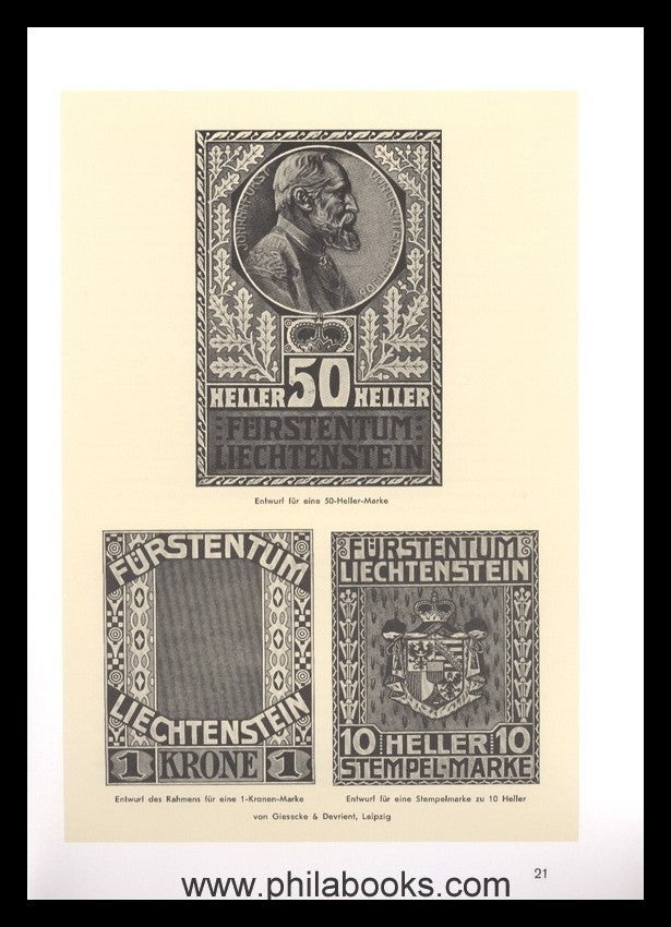 Sieger, HE, Liechtenstein 1912, In memory of the 25 years ago ...