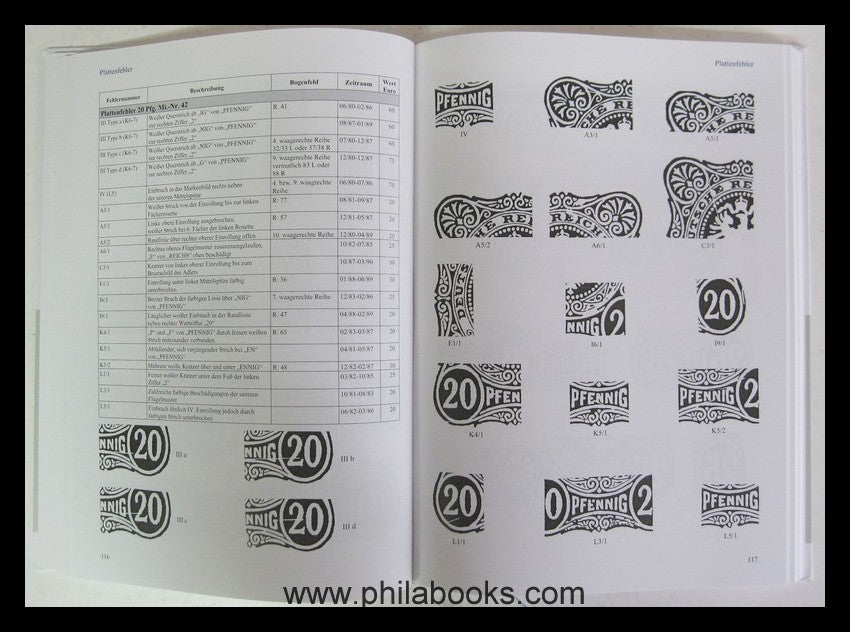 Wiegand, Manfred: Freimarkenausgabe Pfennig Deutsches Reich 1880. ...