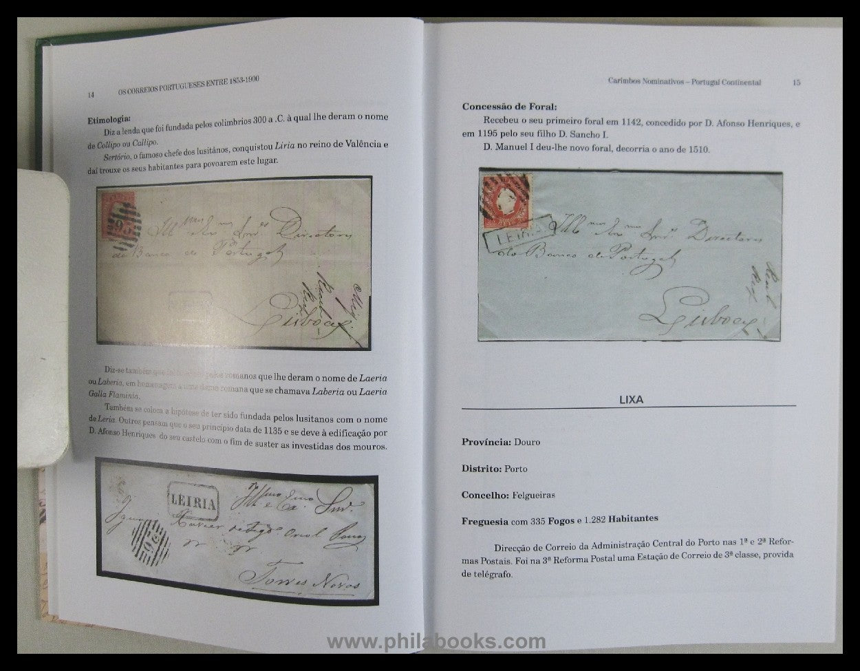 Vaz Pereira, PM, Os Correios Portugueses Entre 1853-1900, Tomo I ...