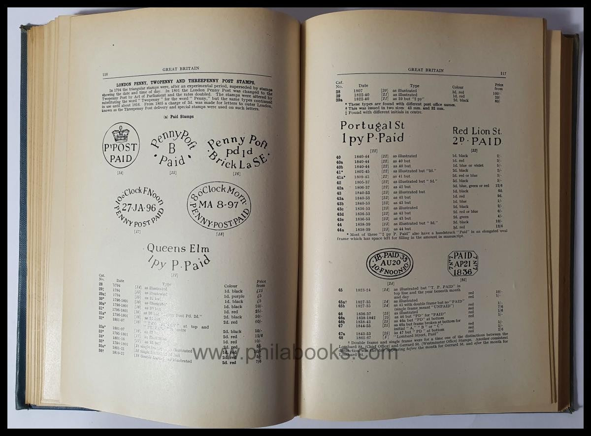 Lowe, Robson: Handstruck Postage Stamps of the Empire 1680-1900 (P...