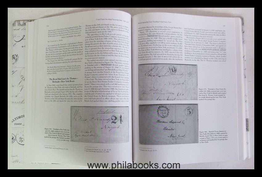 Wierenga, T.J., United States Incoming Steamship Mail 1847-1875, 2 ...