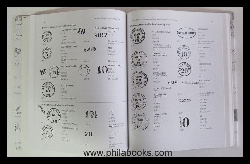Wierenga, T.J., United States Incoming Steamship Mail 1847-1875, 2 ...