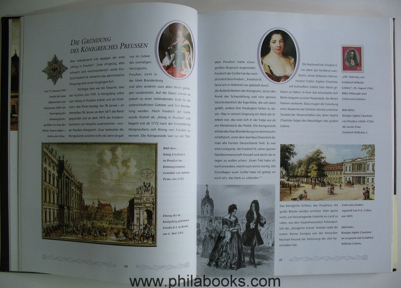 Deutsche Post AG (ed.): 300 years of Prussia, country, history, P ...