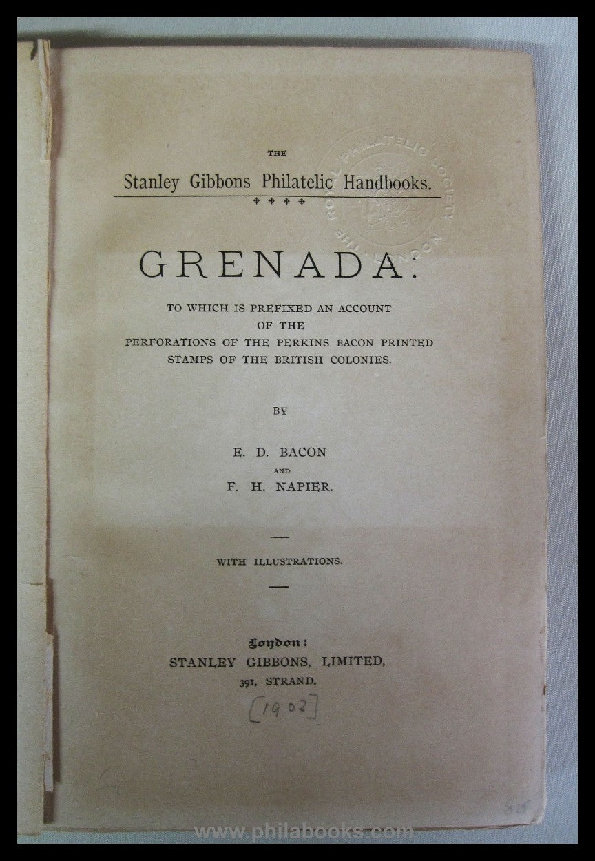 Bacon/Napier: Grenada, to which is prefixed an account of the perf ...