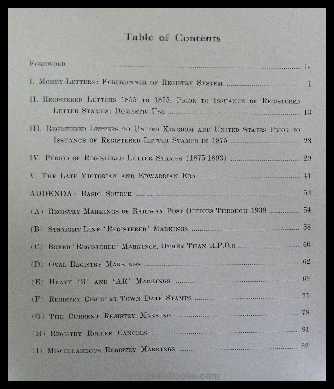 Harrison, Horace: Canada's Registry System: 1827-1911, American Ph...