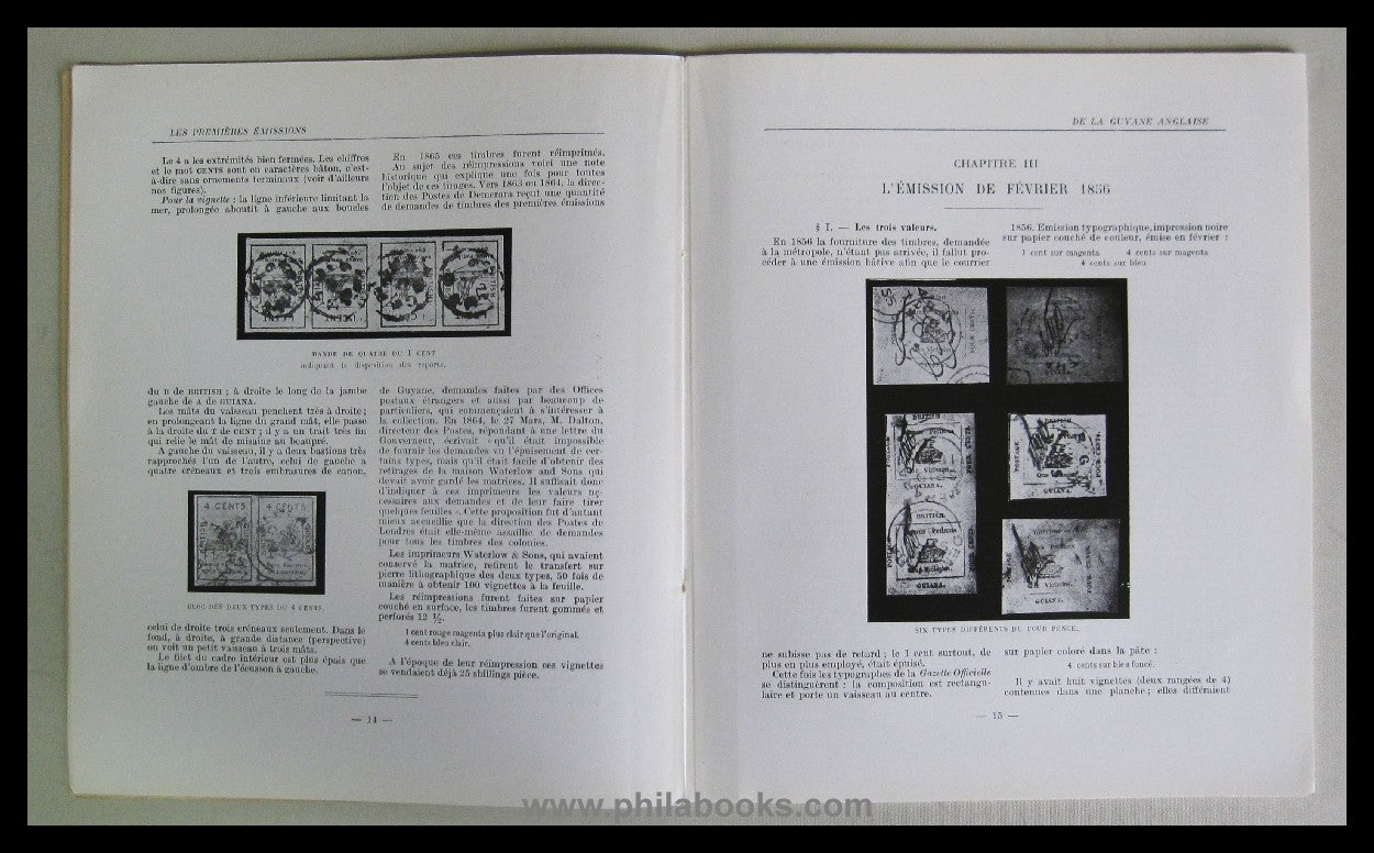 Brunel, G., Les Premières Emissions de la Guyane Anglaise, Emissio ...