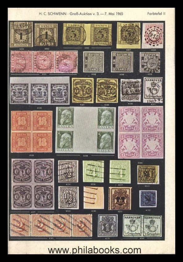 Schwenn, Auktion 001, 1965-05