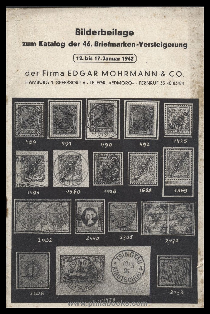 Mohrmann-München, Auktion 046, 1942-01