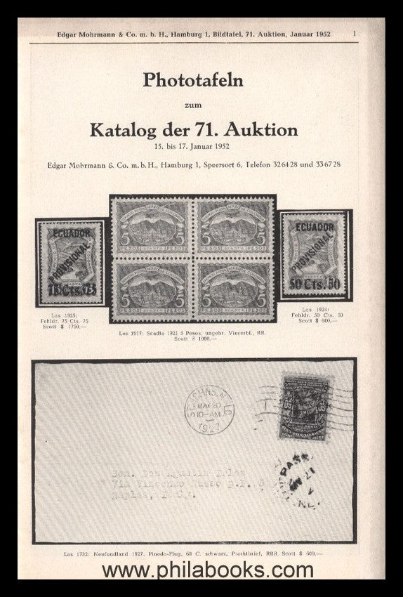 Mohrmann-München, Auktion 071, 1952-01, #ad, Sachsen