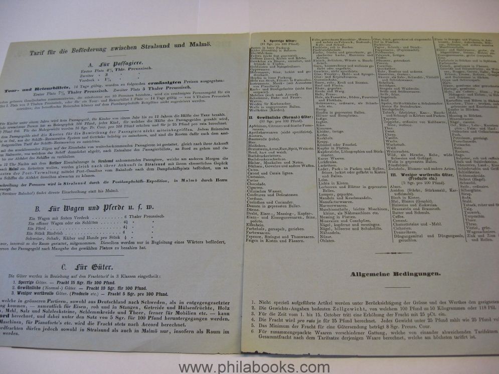 General Postal Office of the North German Confederation: State postal steamship ...