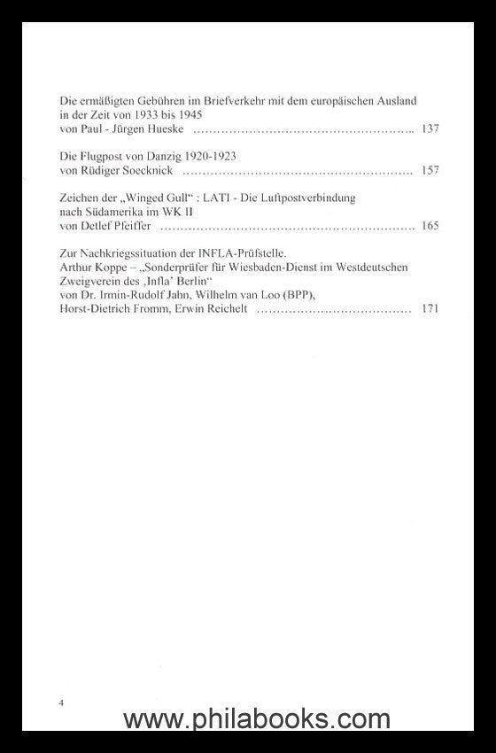 Infla Berlin (ed.): 75 years of Infla Berlin, Infla Bücherei, No. 5 ...