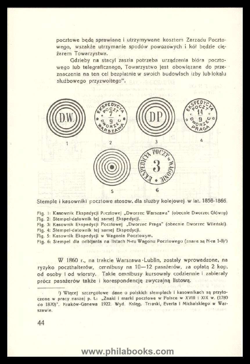 Polanski, Wlodzimierz: Jak przewozono poczte polska w dawnych czas ...