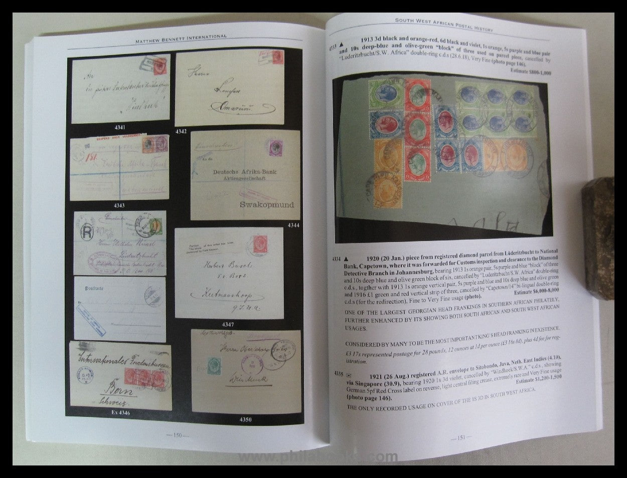 Bennett, Auktion 298, 2005-12, Südwestafrika