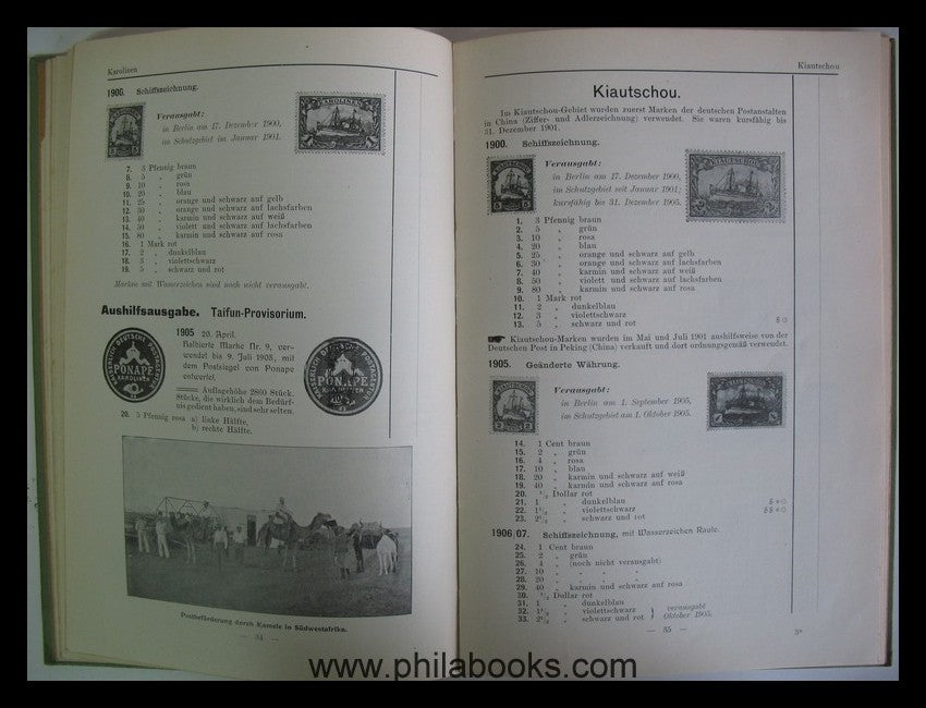 Friedemann, Albert: Die Postfreimarken und die Entwertungen der de ...