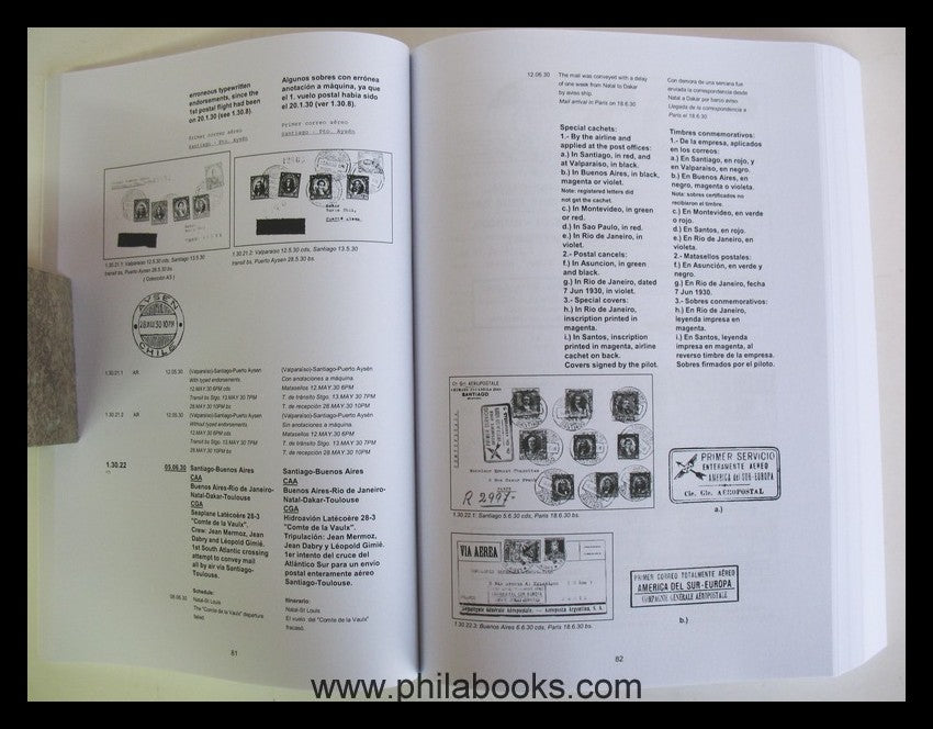 Madsen, Dr. Eduardo: Manual de Historia Aeropostal de Chile/ Handb...