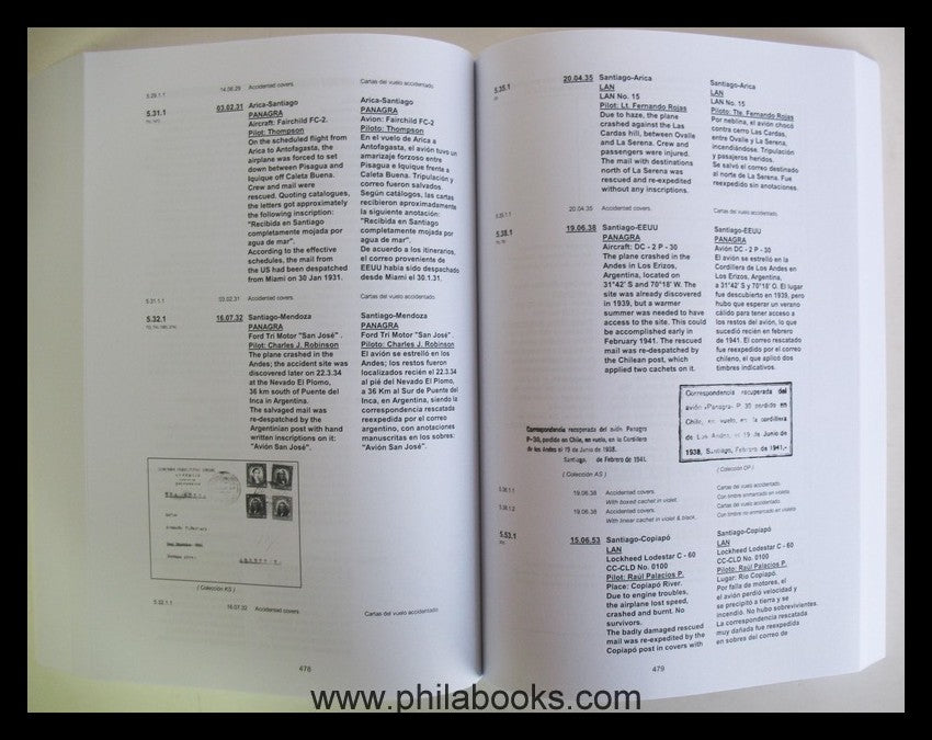 Madsen, Dr. Eduardo: Manual de Historia Aeropostal de Chile/ Handb...