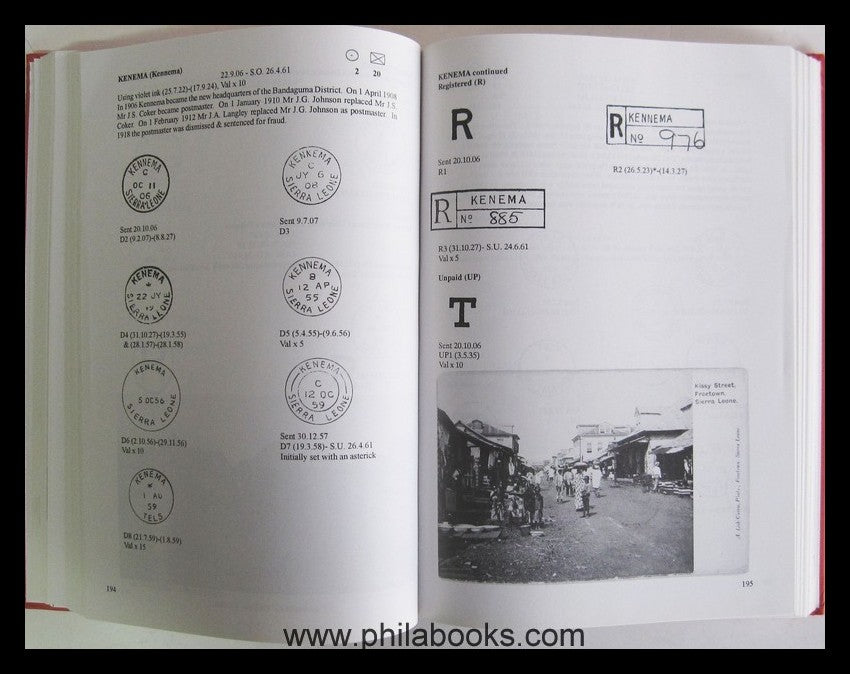 Proud, E.B., The Postal History of Sierra Leone, 1994, Postgeschic ...