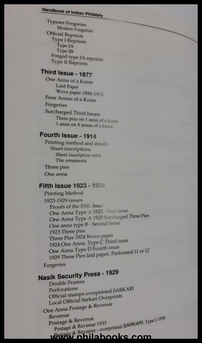 Wood/Meher, Soruth, Handbook of Indian Philately, India Study Circ ...