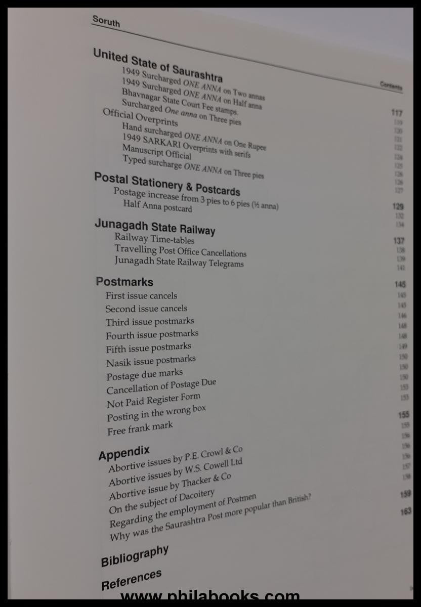 Wood/Meher, Soruth, Handbook of Indian Philately, India Study Circ ...