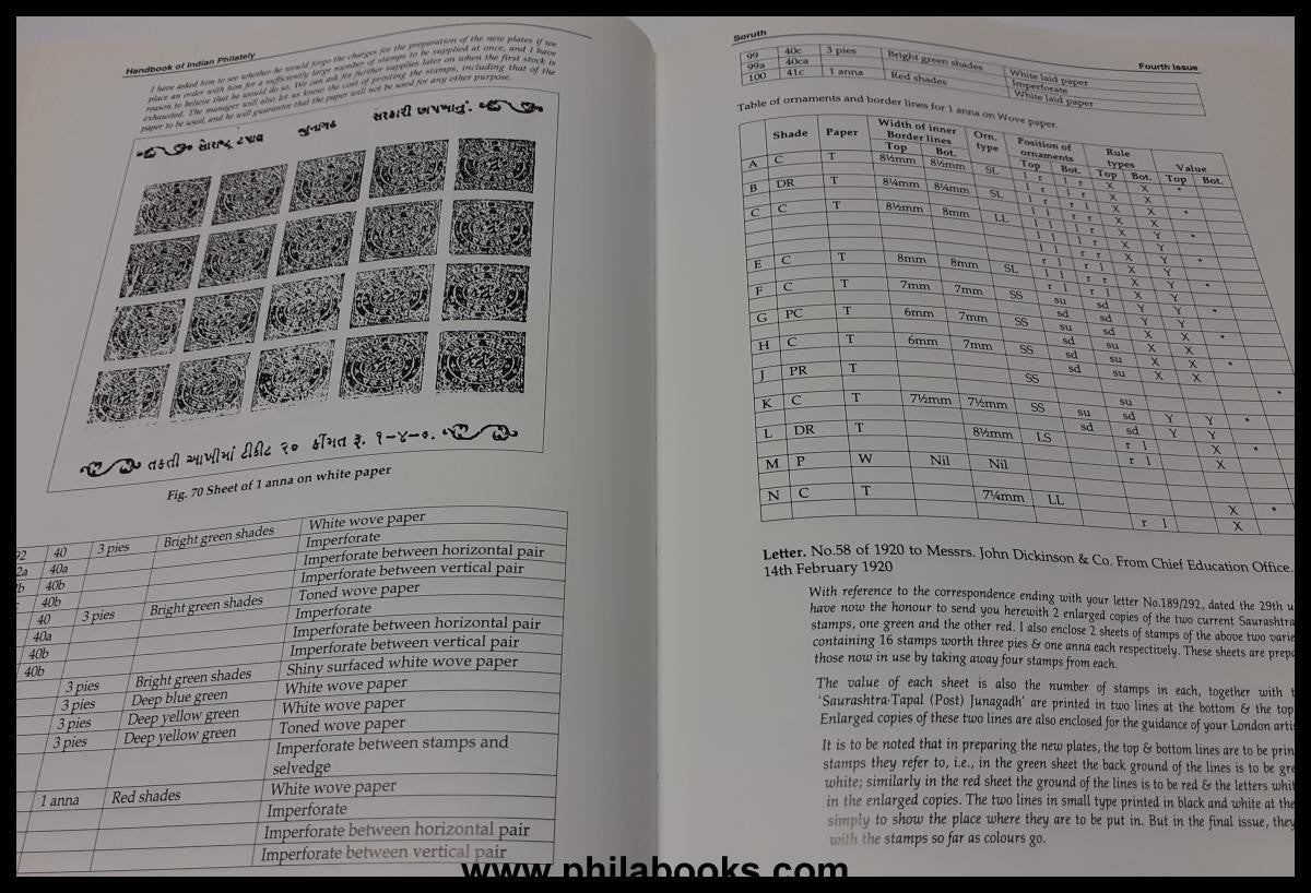 Wood/Meher, Soruth, Handbook of Indian Philately, India Study Circ ...