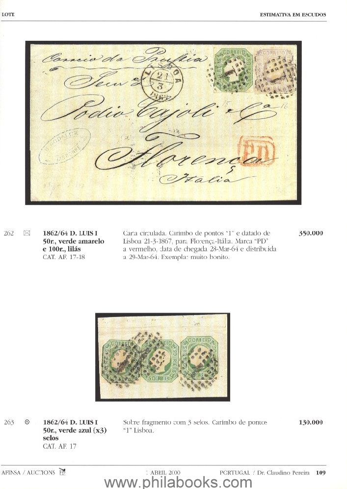 Afinsa, Auktion, 2000-04 'Pereira', Portugal