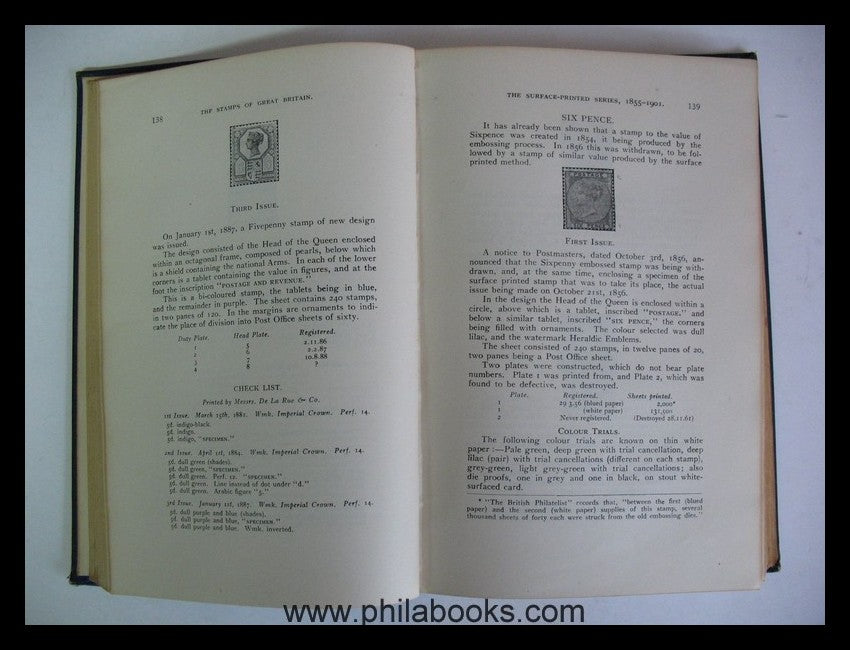 Oliver, Sidney A.R./ Vallancey, F.Hugh, The Postage Stamps of Grea ...