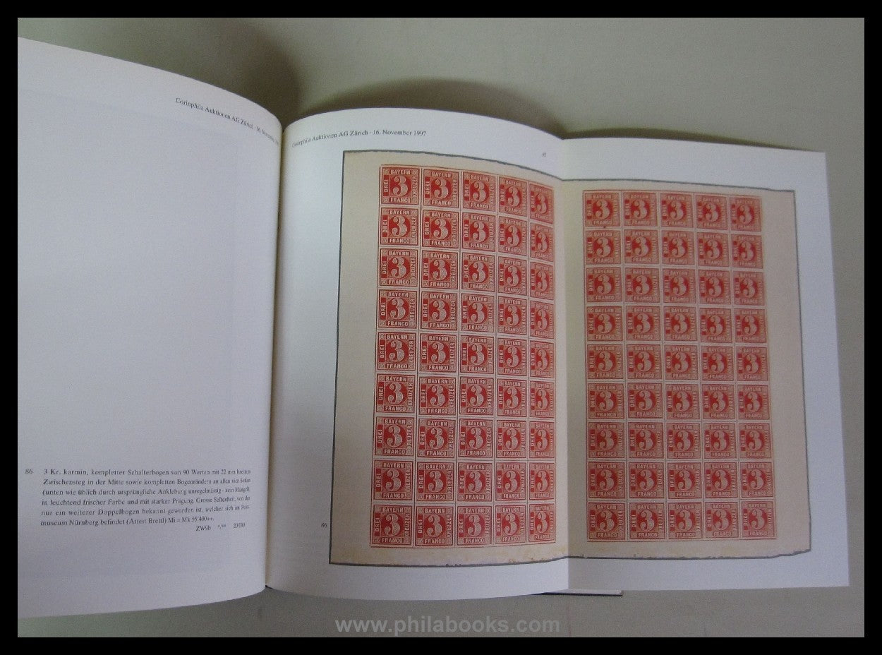 Corinphila, Auktion 102, 1997-11, Bayern