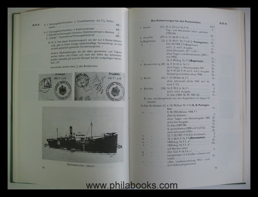 Ey, Die Briefmarken der deutschen Postanstalten im Auslande und de ...