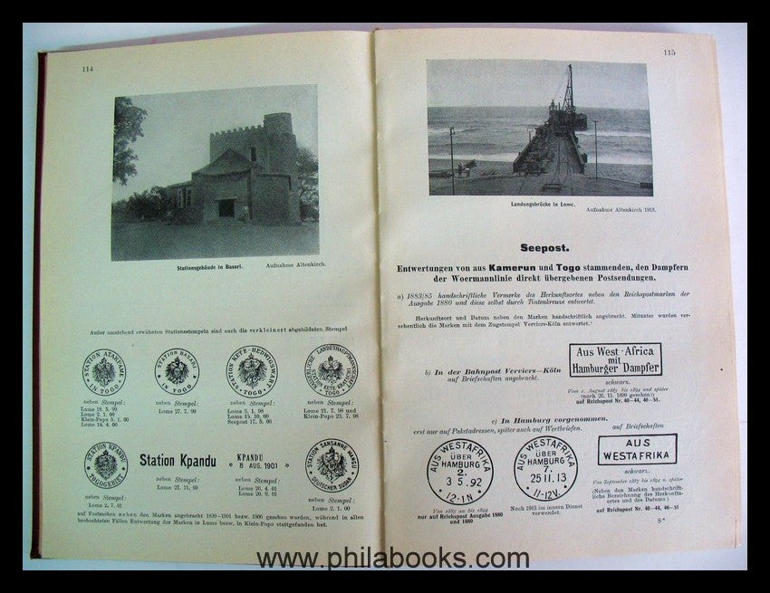 Friedemann, A., Die Postwertzeichen und Entwertungen der deutschen ...