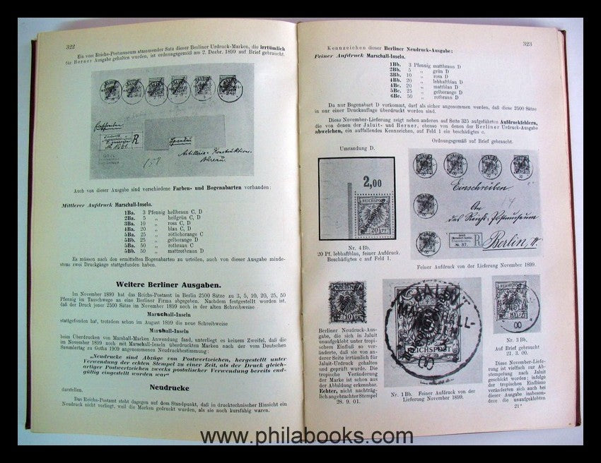 Friedemann, A., Die Postwertzeichen und Entwertungen der deutschen ...