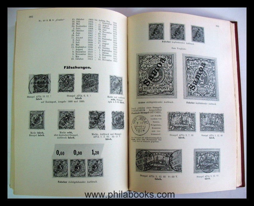 Friedemann, A., Die Postwertzeichen und Entwertungen der deutschen ...