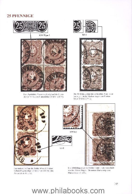 Kretschmann, Gerd, Freimarkenausgabe PFENNIGE, Deutsches Reich 187 ...