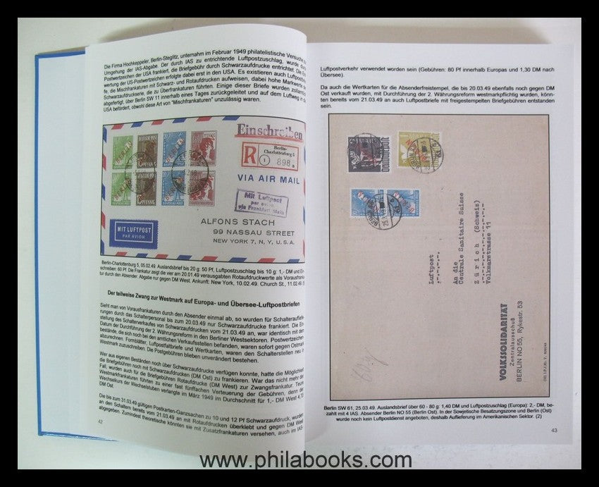 Steinbock/ Gunn/ Koegel, 1948 - 1965, Berlin (West), foreign air p...
