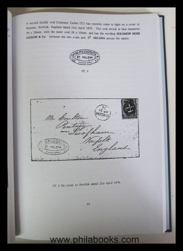 Mabbett, Bernard: St. Helena, The Postal, Instructional and Censor ...