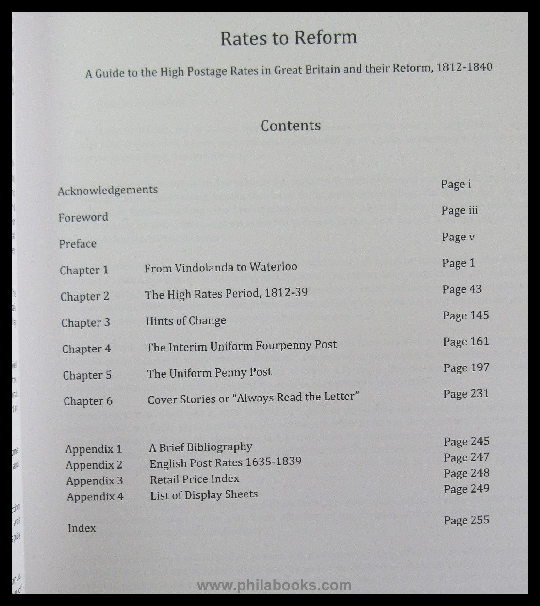 Clark. R., Rates to Reform- A Guide to the High Postage Rates in G ...